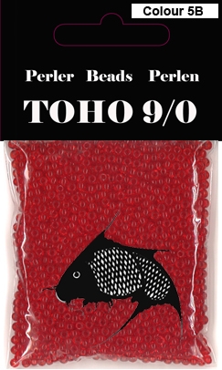 TOHO perler 9/0 40gr farve 5B